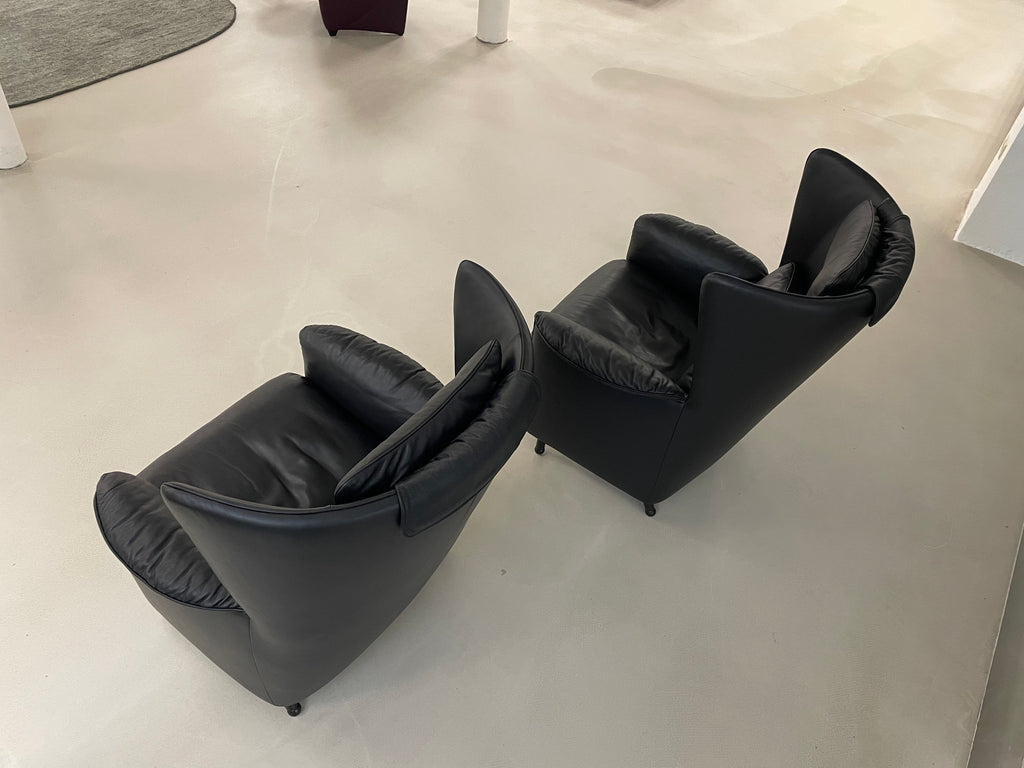 de Sede DS 23 Ohrensessel Lounge Chair Leder Sessel